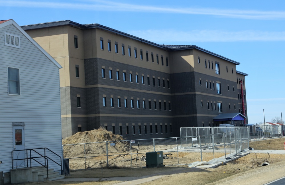 Continued barracks construction at Fort McCoy