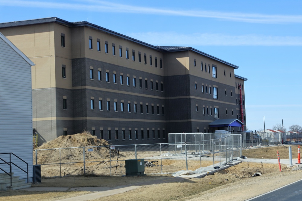 Continued barracks construction at Fort McCoy