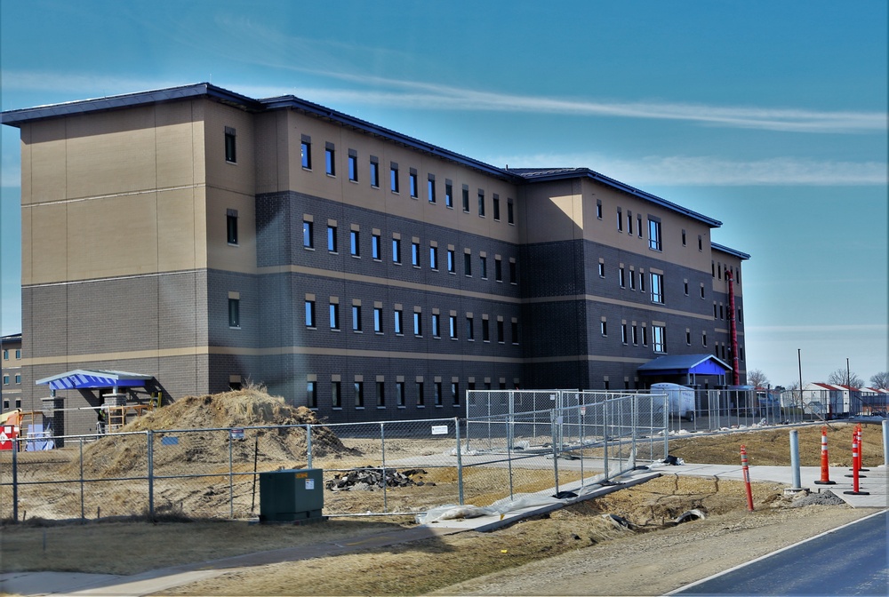 Continued barracks construction at Fort McCoy