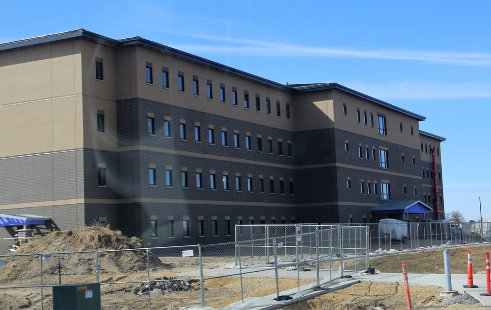 Continued barracks construction at Fort McCoy