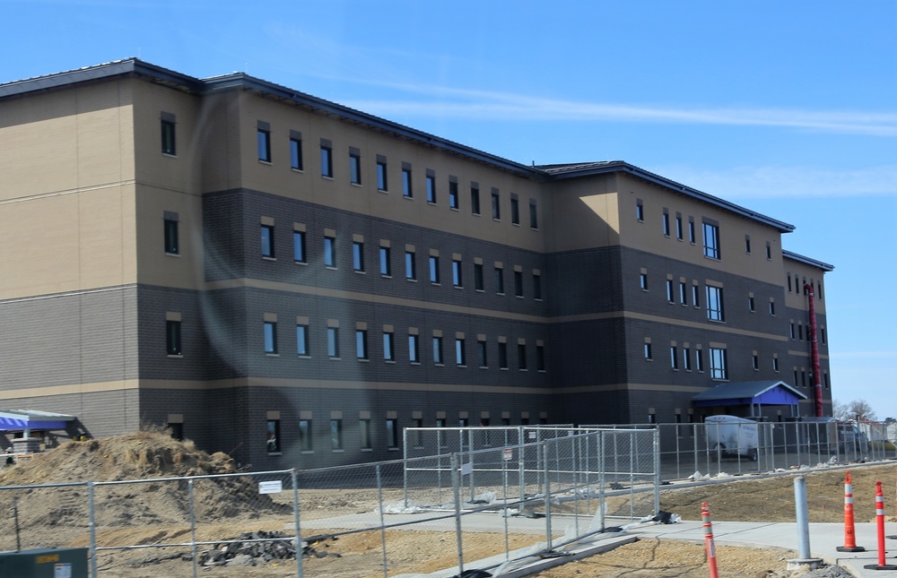 Continued barracks construction at Fort McCoy