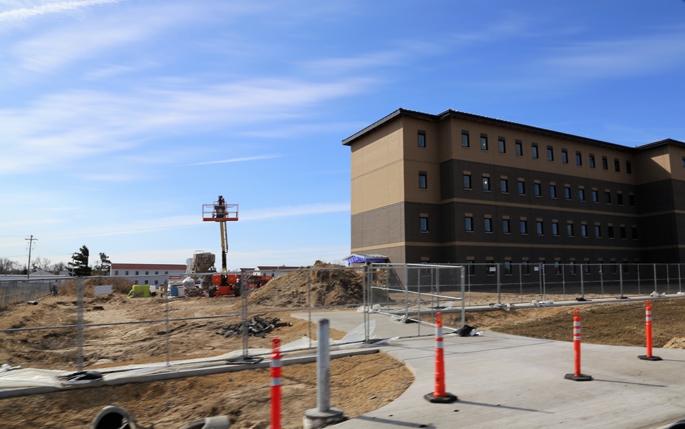 Continued barracks construction at Fort McCoy
