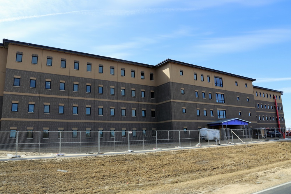 Continued barracks construction at Fort McCoy