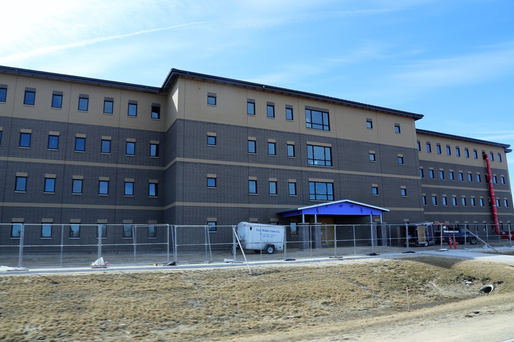 Continued barracks construction at Fort McCoy