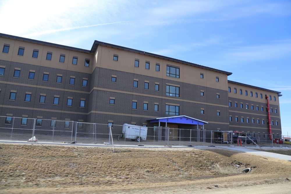 Continued barracks construction at Fort McCoy