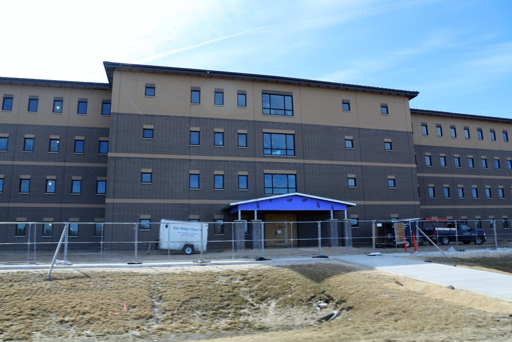 Continued barracks construction at Fort McCoy