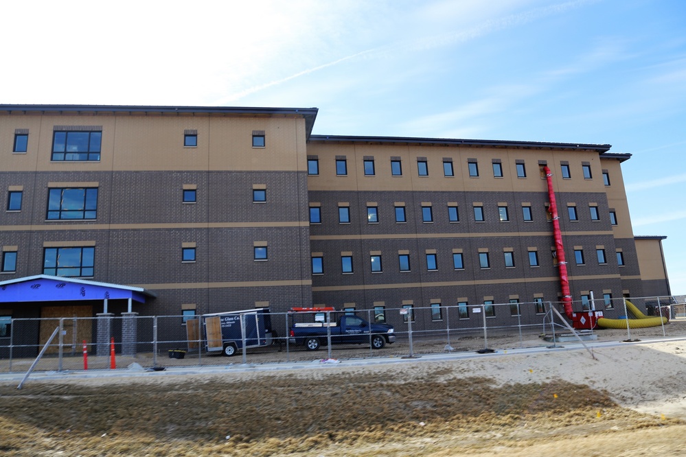 Continued barracks construction at Fort McCoy