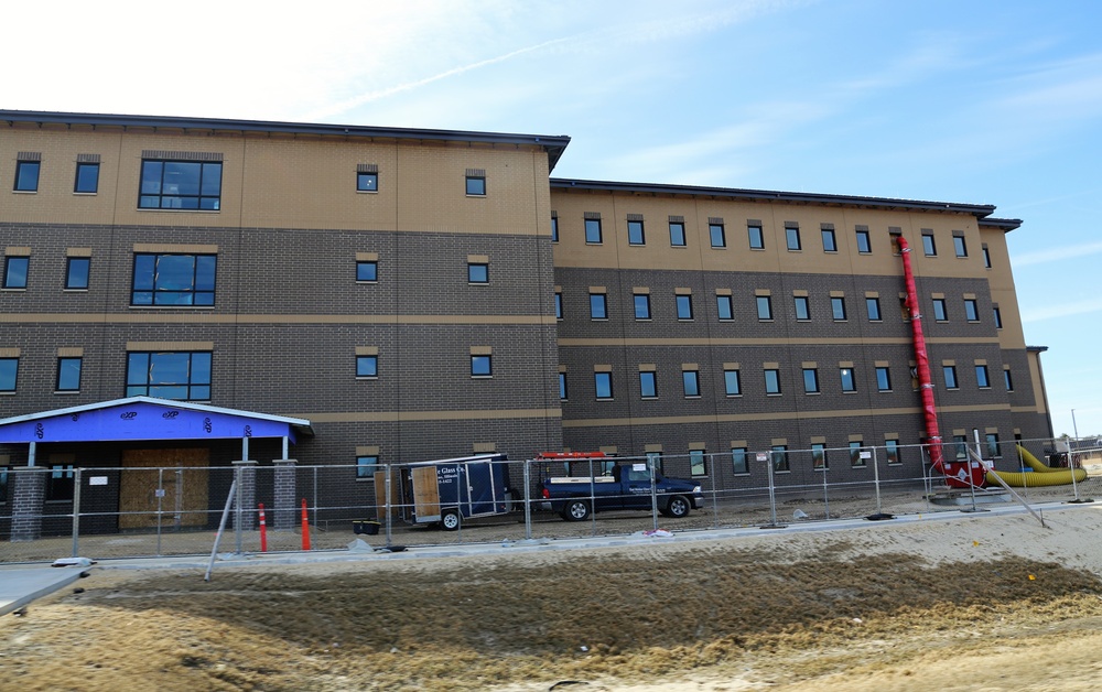 Continued barracks construction at Fort McCoy