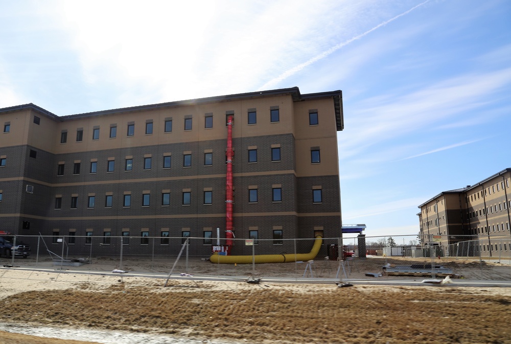 Continued barracks construction at Fort McCoy