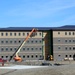 Continued barracks construction at Fort McCoy