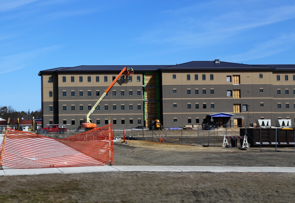 Continued barracks construction at Fort McCoy