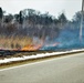 2022 prescribed burn operations at Fort McCoy