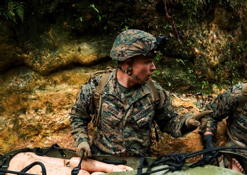 III MIG at Jungle Warfare Training Center: Casualty Evacuation