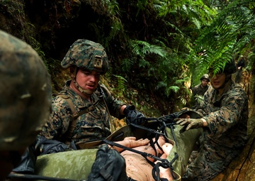 III MIG at Jungle Warfare Training Center: Casualty Evacuation