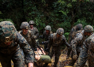 III MIG at Jungle Warfare Training Center: Casualty Evacuation