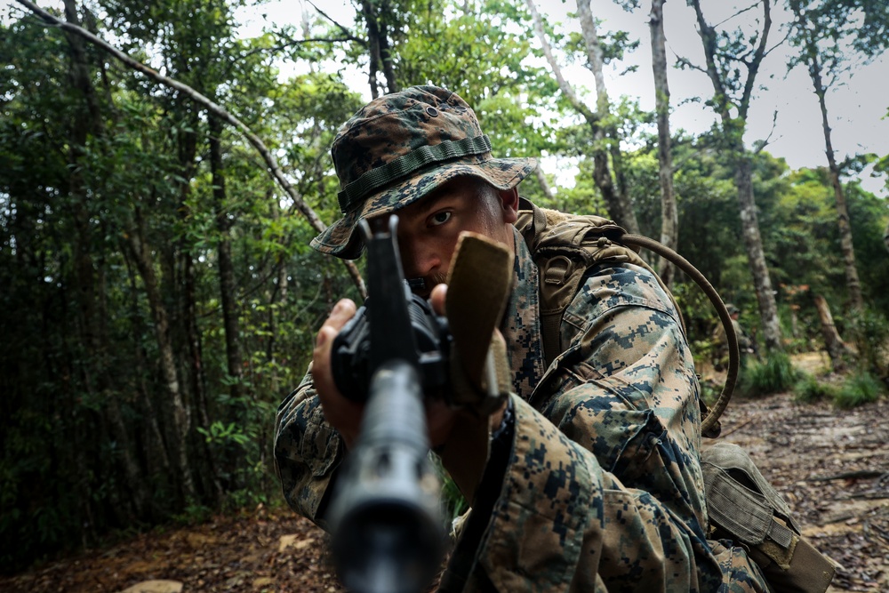 III MIG at Jungle Warfare Training Center: Land Navigation