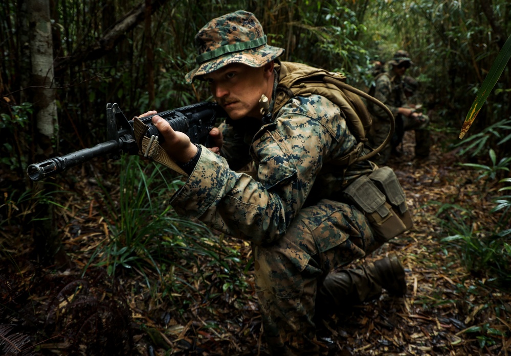 III MIG at Jungle Warfare Training Center: Land Navigation