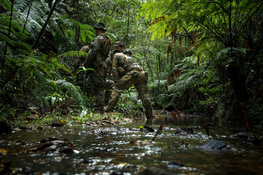 III MIG at Jungle Warfare Training Center: Land Navigation