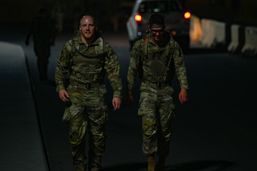 Camp Lemonnier hosts Norwegian Foot March