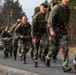 Dutch Marines conduct Colt C7 speed march