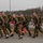Dutch Marines finish speed march Dutch Marines finish speed march