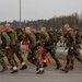Dutch Marines finish speed march