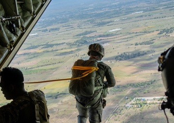 Balikatan 22 - Freefall and Static Line Jump