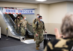 196th MPAD Soldiers return home from overseas deployment