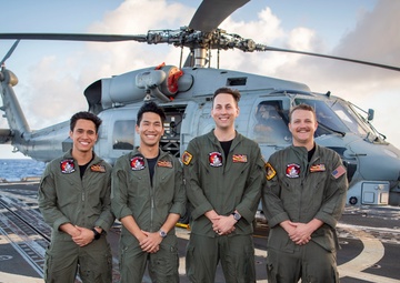 HSM-51 Sailors, Coast Guard, and Guam Fire Department Rescue Capsized Crew