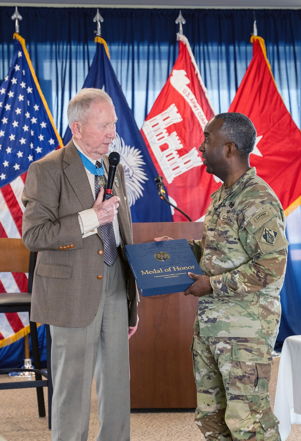 Charleston District hosts USACE South Atlantic Division military Leadership Development Program.