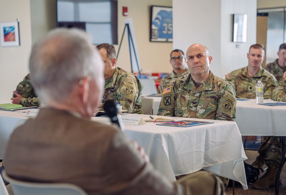 Charleston District hosts USACE South Atlantic Division military Leadership Development Program.