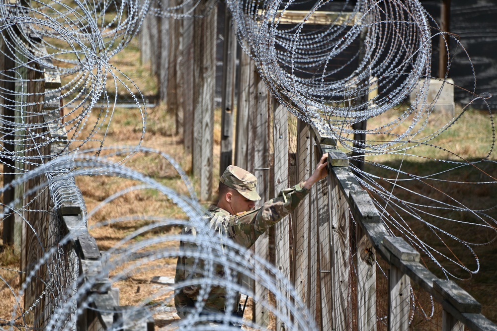 Fort Dix –  744th MP BN – Detainee Operations Training