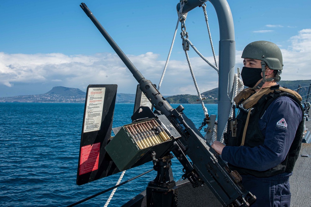 USS Jason Dunham (DDG 109) Arrives in Souda Bay