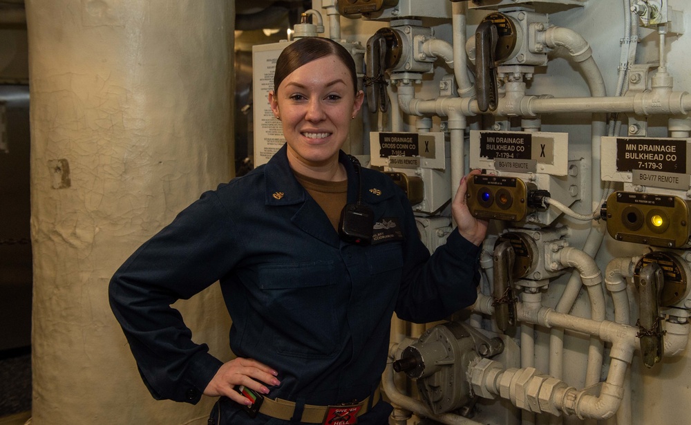 The Harry S. Truman Carrier Strike Group is on a scheduled deployment in the U.S. Sixth Fleet area of operations in support of naval operations to maintain maritime stability and security.
