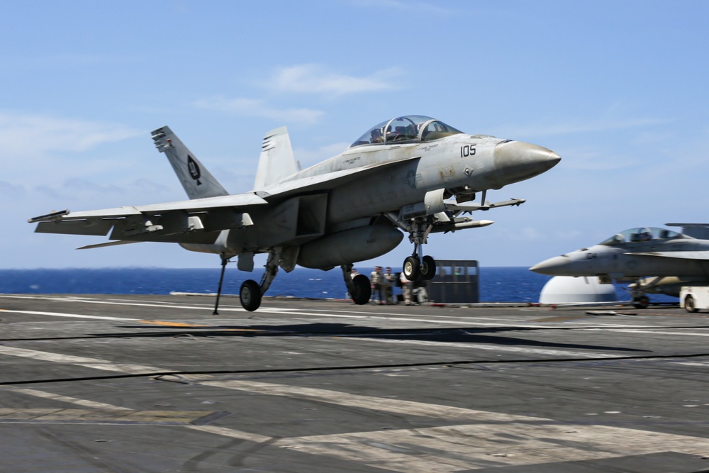 Abraham Lincoln Sailors conduct flight operations