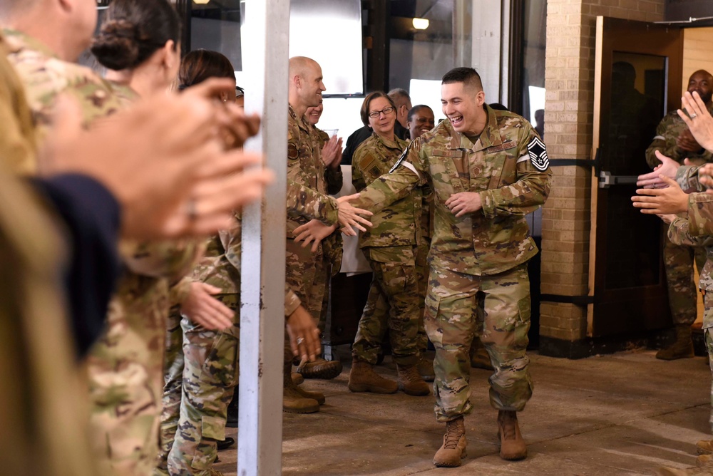 JBA hosts SMSgt Release Ceremony