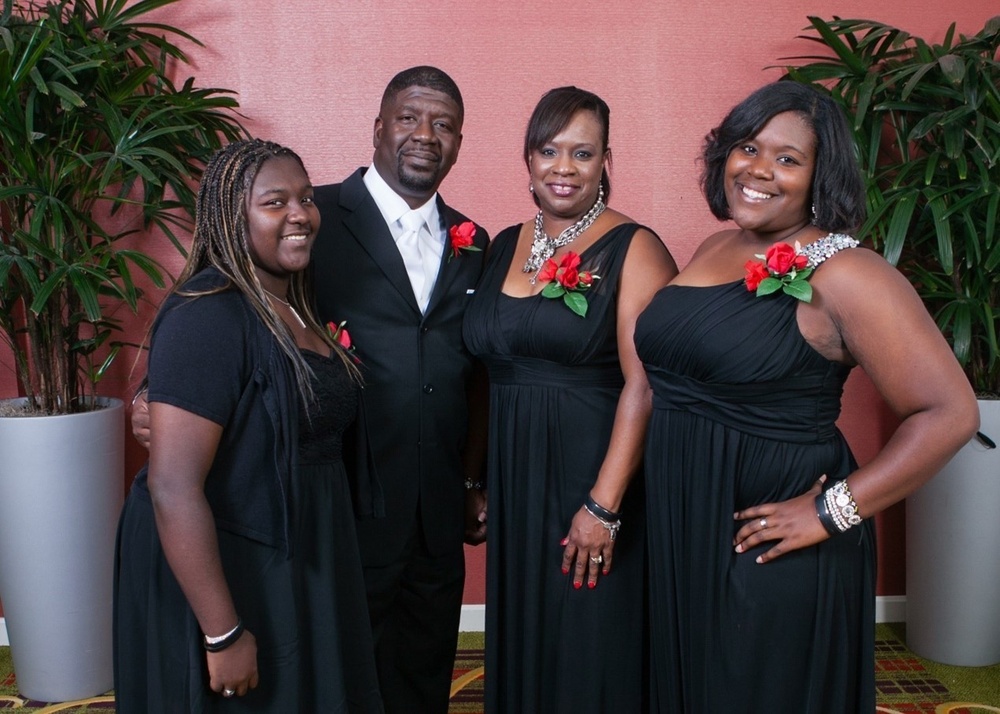 Lolita Law with her family