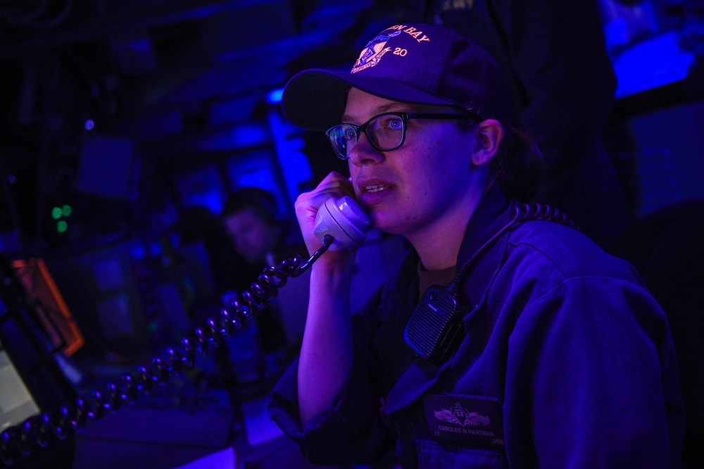 USS Green Bay (LPD 20) Conducts Surface Warfare Advanced Tactics Training