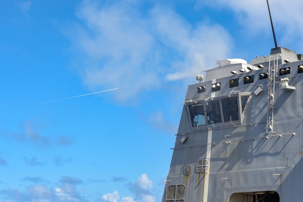USS Green Bay (LPD 20) Conducts Surface Warfare Advanced Tactics Training