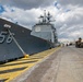 San Jacinto is deployed with the Harry S. Truman Carrier Strike Group on a scheduled deployment in the U.S. Sixth Fleet area of operations.