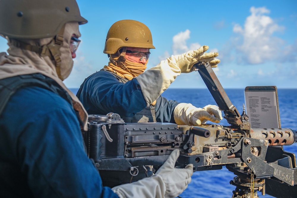 USS Green Bay (LPD 20) Conducts Surface Warfare Advanced Tactics Training