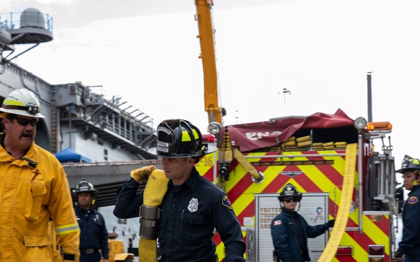 Makin Island Works WIth Fed Fire