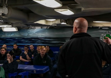 USS The Sullivans – Training