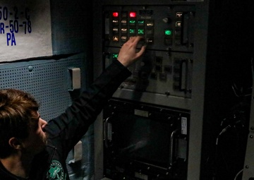 USS The Sullivans – Training