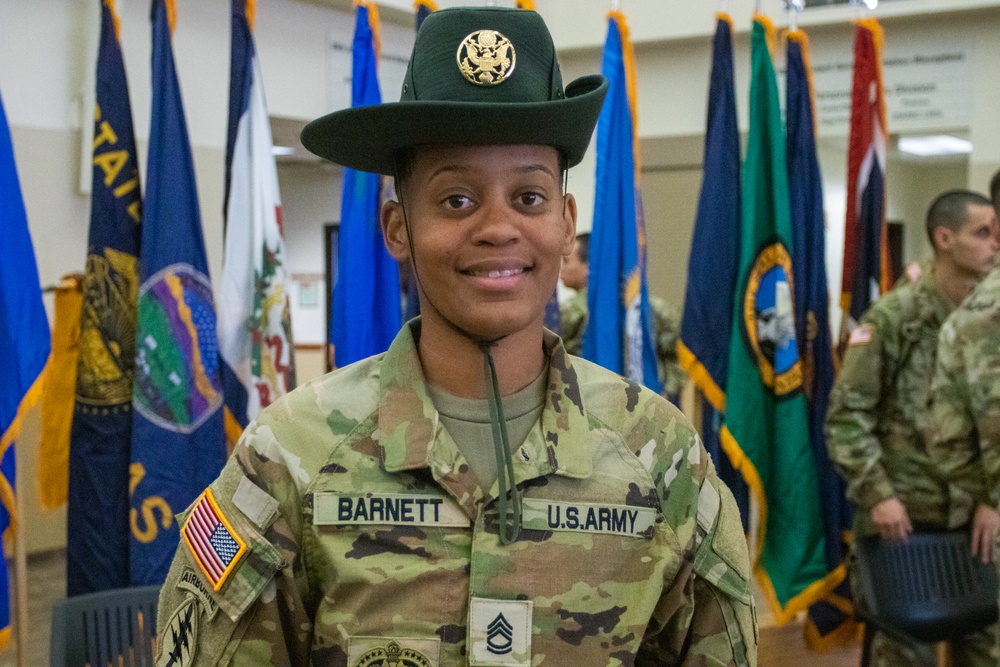 The 434th Field Artillery Brigade Drill Sergeant of the Year