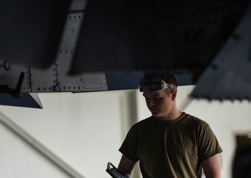 A-10 crew chiefs strut their stuff in block 6 of training