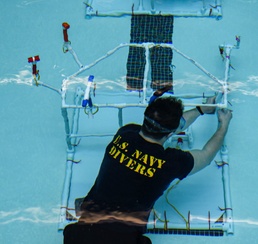 Connecticut Submarine Force Sailors Help Students Compete in SeaPerch Underwater Robotics Challenge