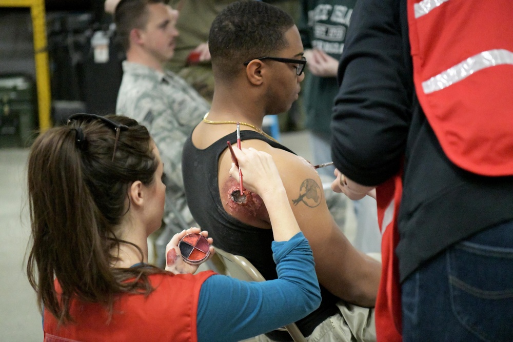 Robins AFB participates in active shooter exercise: ‘Run, hide, fight’