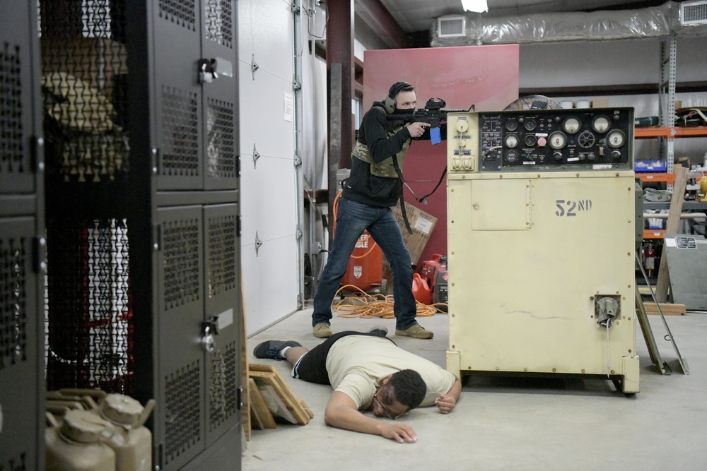 Robins AFB participates in active shooter exercise: ‘Run, hide, fight’