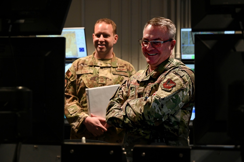 Brig. Gen. Hammons Tours Holloman MQ-9 Squadrons